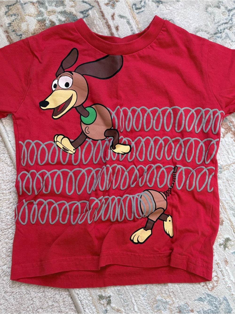 ⭐️3/$20 Disney Toy Story Tee Shirts (2) Rex and Slinky Dog 3t - Picture 3 of 4